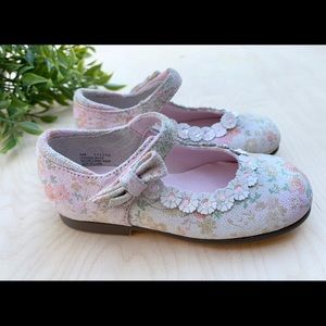JUMPING JACKS GIRLS Dress floral shoes NEW